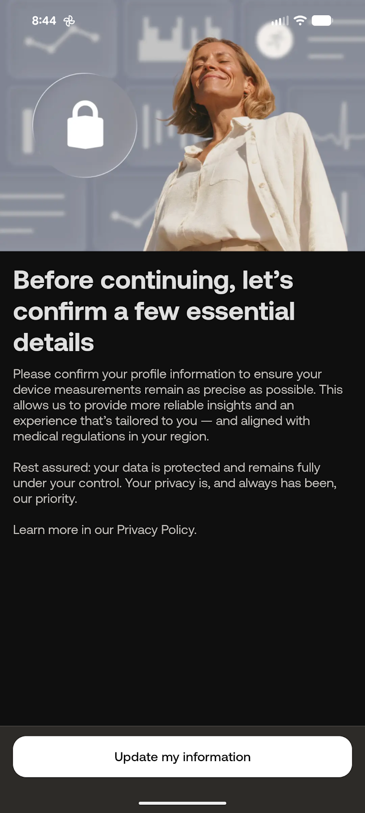 Update my info