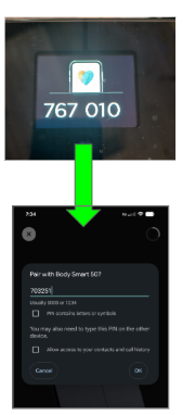 Scale 6-digit code detail
