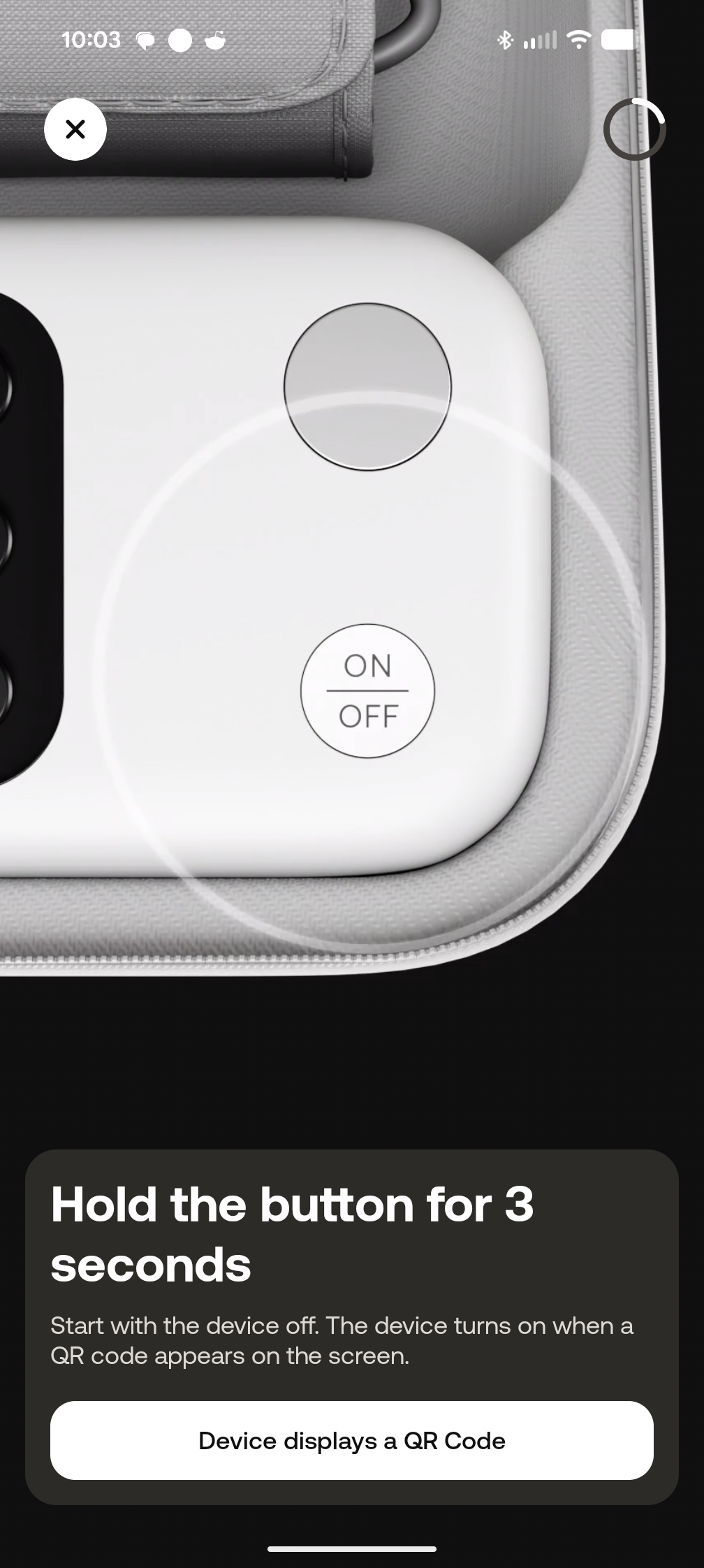 Hold button on BPM for 3 seconds